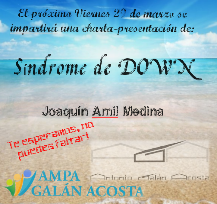 Charla Presentación Síndrome de DOWN
